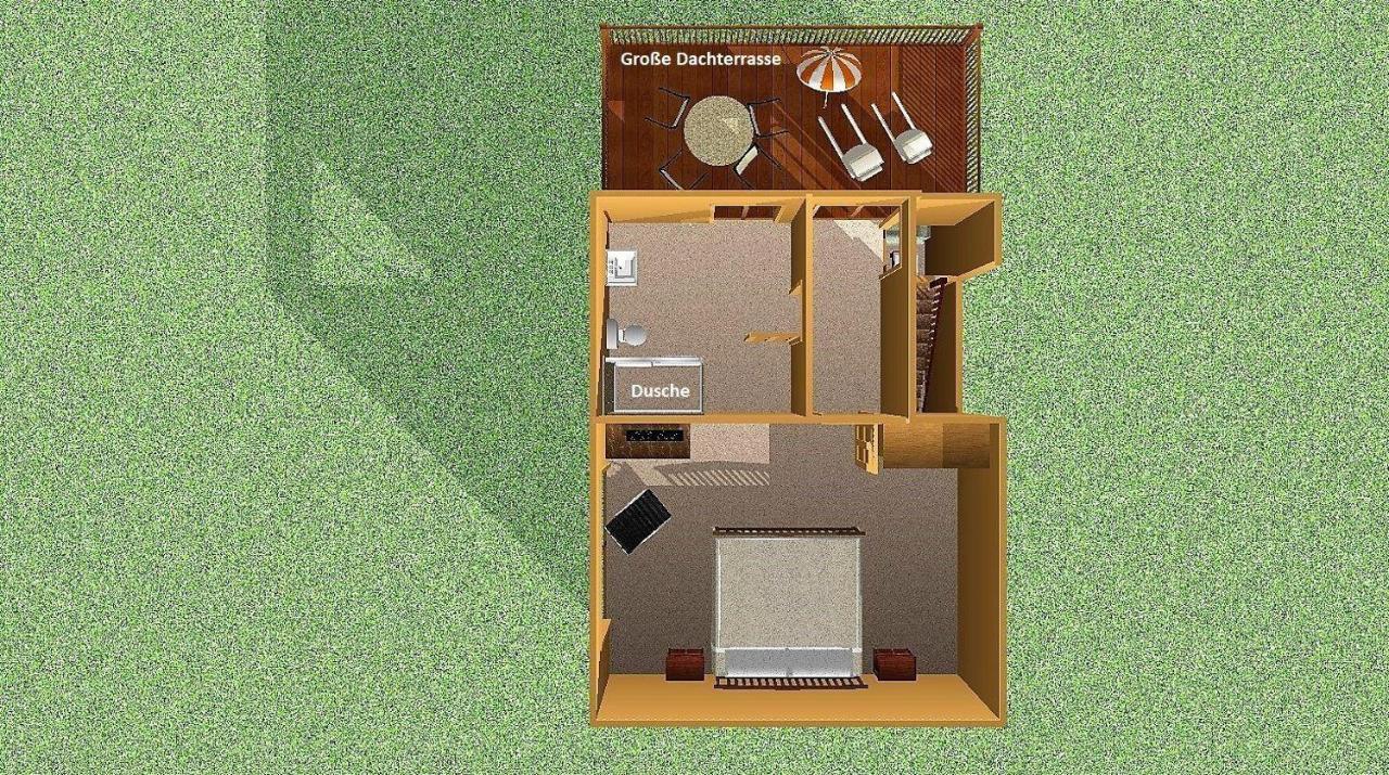 De-Ole-School-Kuestenliebe-Maisonette-Whg-15 Hohwacht Luaran gambar